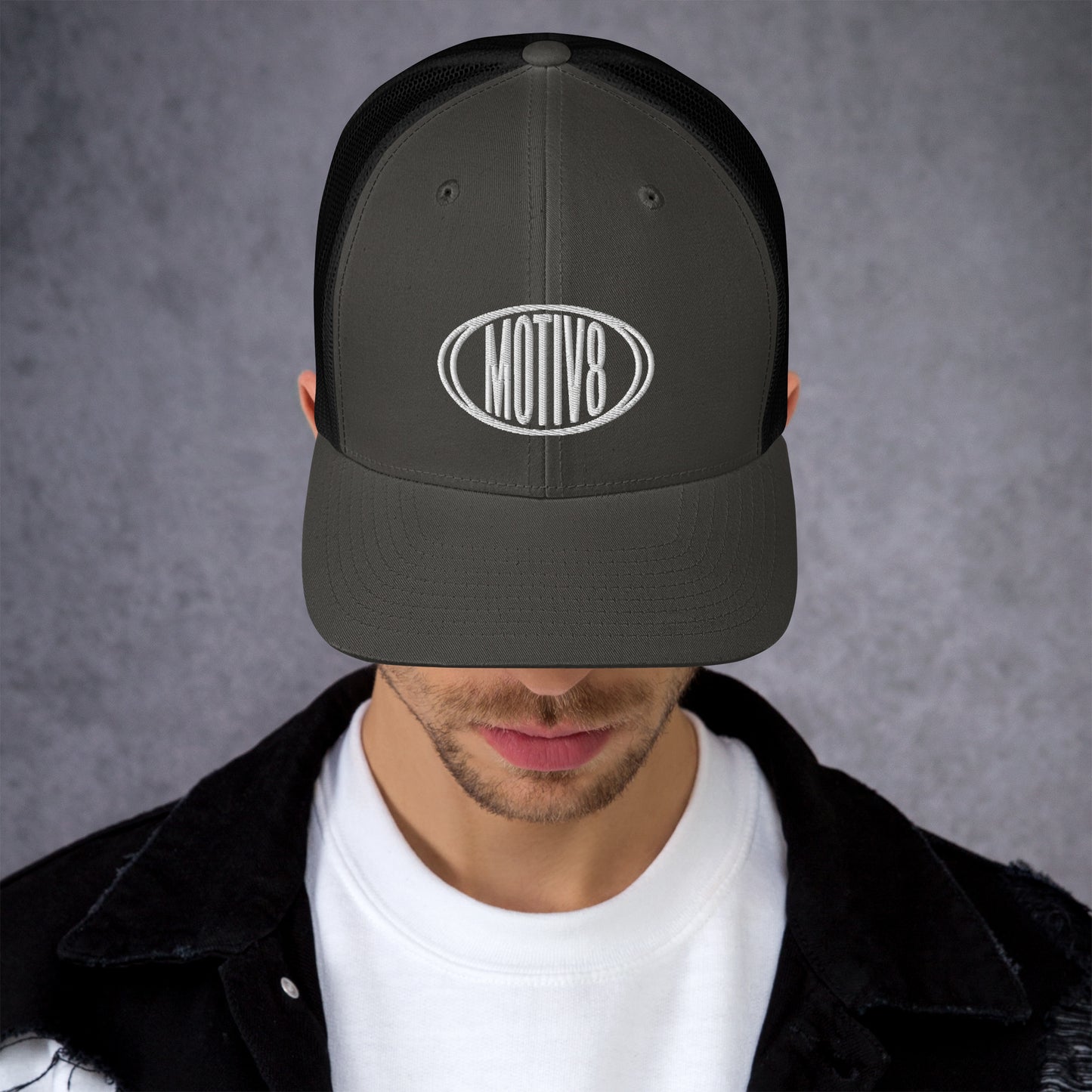 MOTIV8 Badge - Trucker Cap